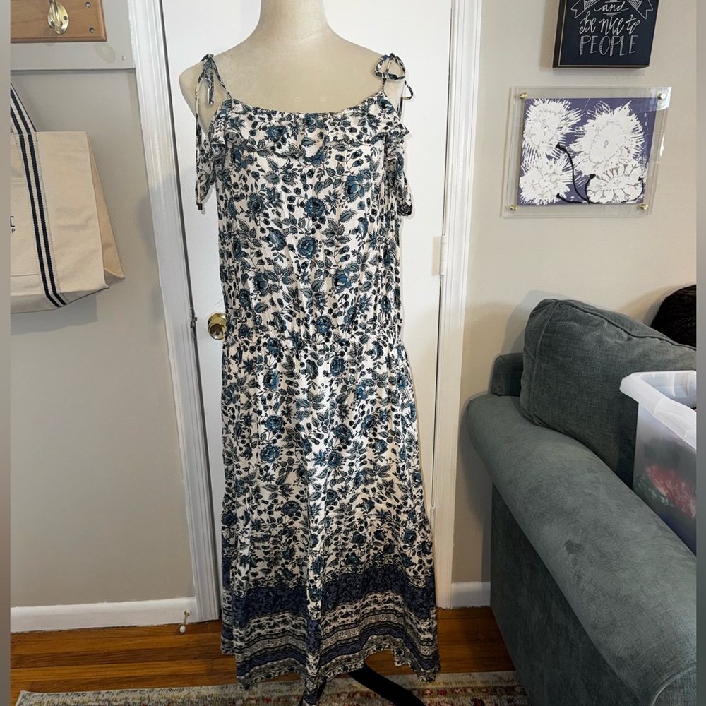 Women’s adjustable strap paisley dress by Good Hart for Matilda Jane
